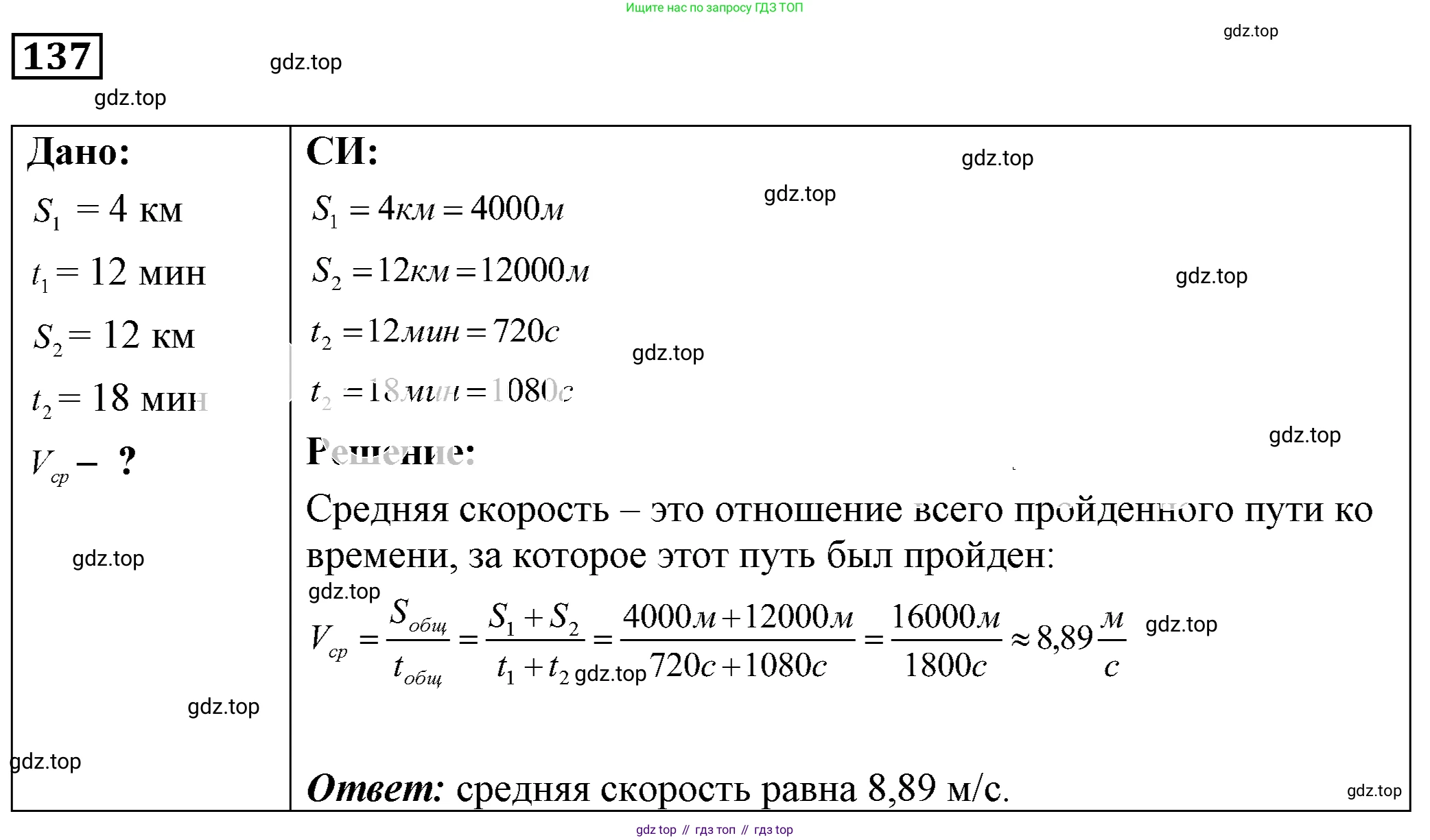 ГДЗ Физика, 7-9 класс Сборник задач, авторы: Лукашик Владимир Иванович, Иванова Елена Владимировна, издательство Просвещение, Москва, 2021, голубого цвета, страница 20, номер 7.22, Решение 4