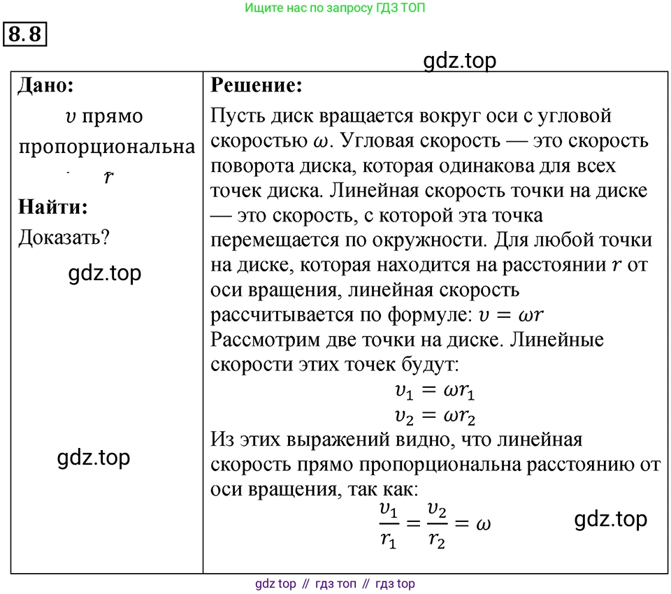 ГДЗ Физика, 7-9 класс Сборник задач, авторы: Лукашик Владимир Иванович, Иванова Елена Владимировна, издательство Просвещение, Москва, 2021, голубого цвета, страница 25, номер 8.8, Решение 4