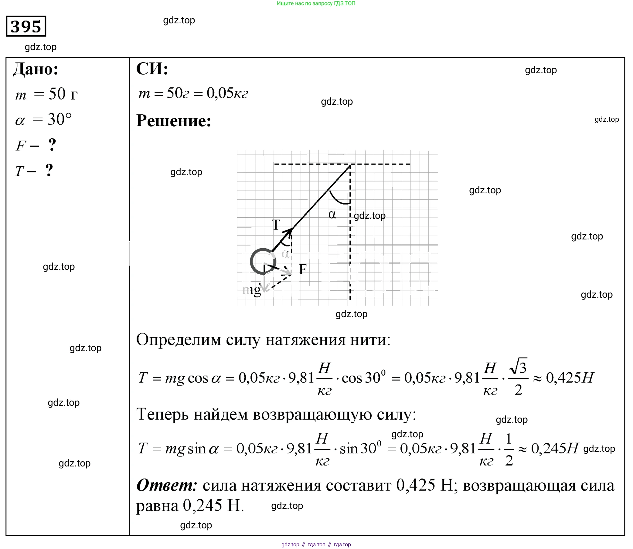 ГДЗ Физика, 7-9 класс Сборник задач, авторы: Лукашик Владимир Иванович, Иванова Елена Владимировна, издательство Просвещение, Москва, 2021, голубого цвета, страница 59, номер 17.27, Решение 4
