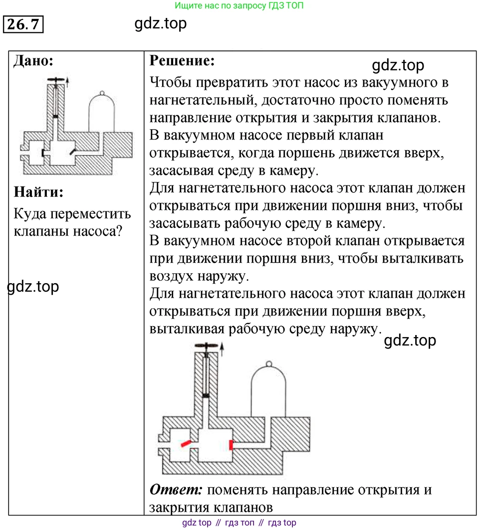 ГДЗ Физика, 7-9 класс Сборник задач, авторы: Лукашик Владимир Иванович, Иванова Елена Владимировна, издательство Просвещение, Москва, 2021, голубого цвета, страница 92, номер 26.7, Решение 4