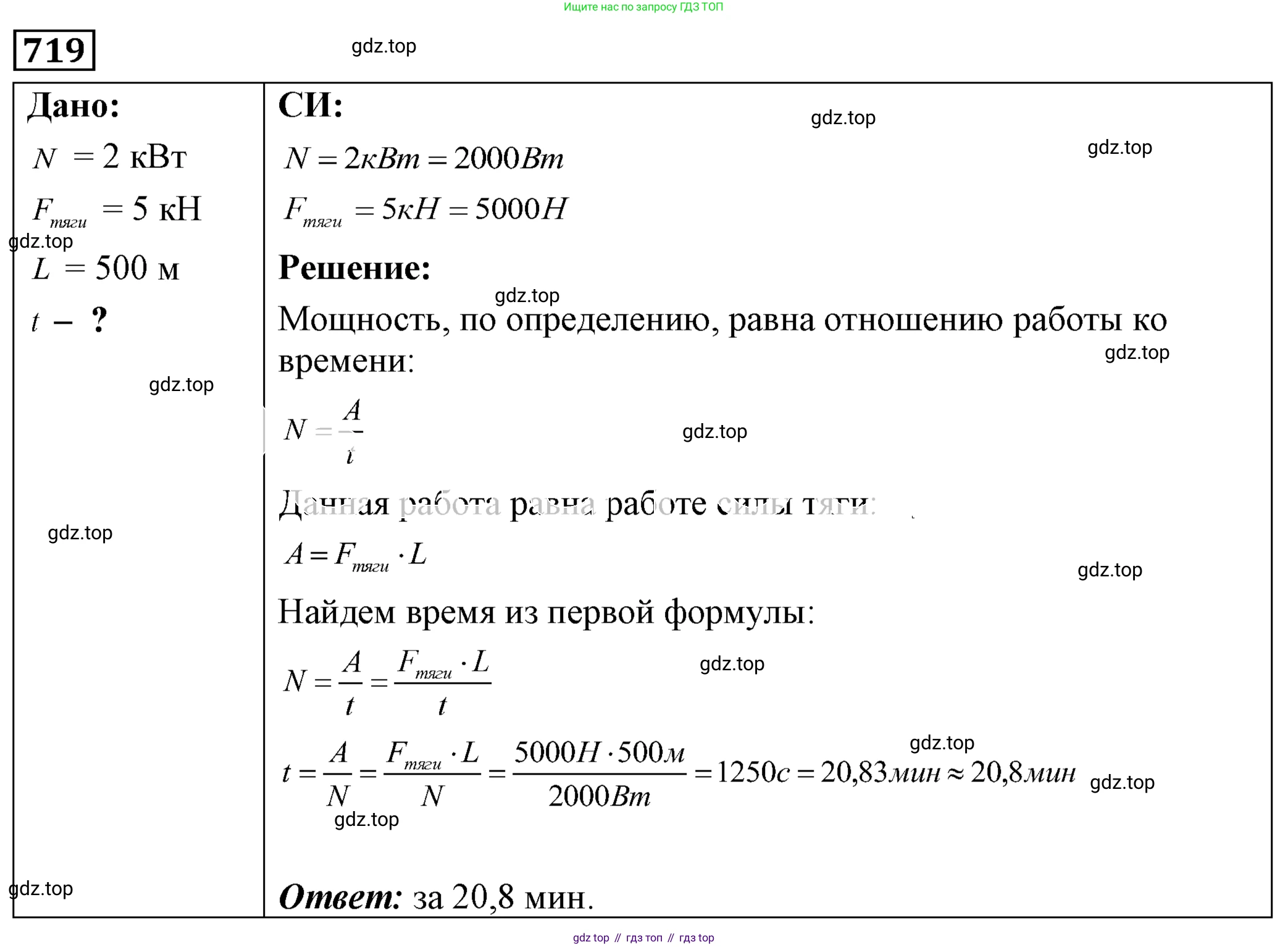 ГДЗ Физика, 7-9 класс Сборник задач, авторы: Лукашик Владимир Иванович, Иванова Елена Владимировна, издательство Просвещение, Москва, 2021, голубого цвета, страница 108, номер 29.24, Решение 4