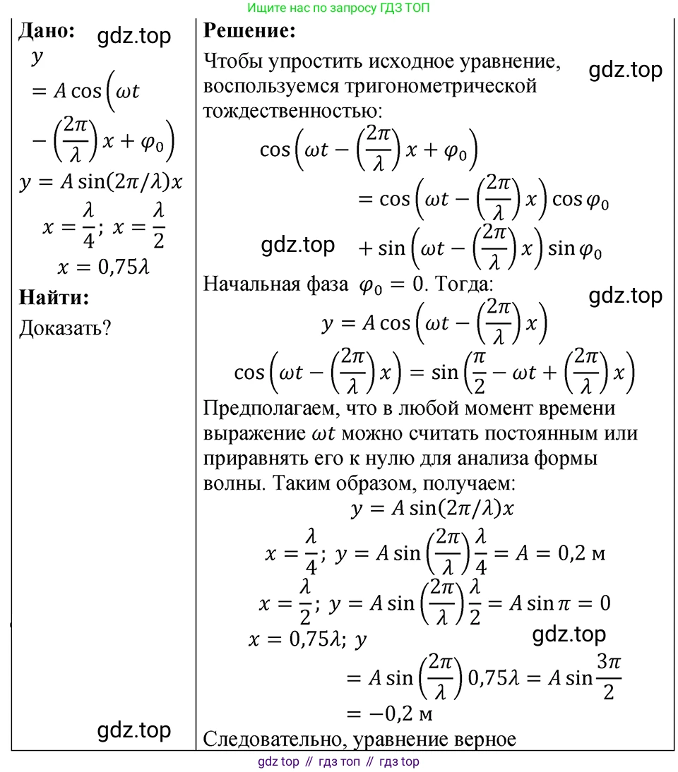 ГДЗ Физика, 7-9 класс Сборник задач, авторы: Лукашик Владимир Иванович, Иванова Елена Владимировна, издательство Просвещение, Москва, 2021, голубого цвета, страница 136, номер 36.21, Решение 4