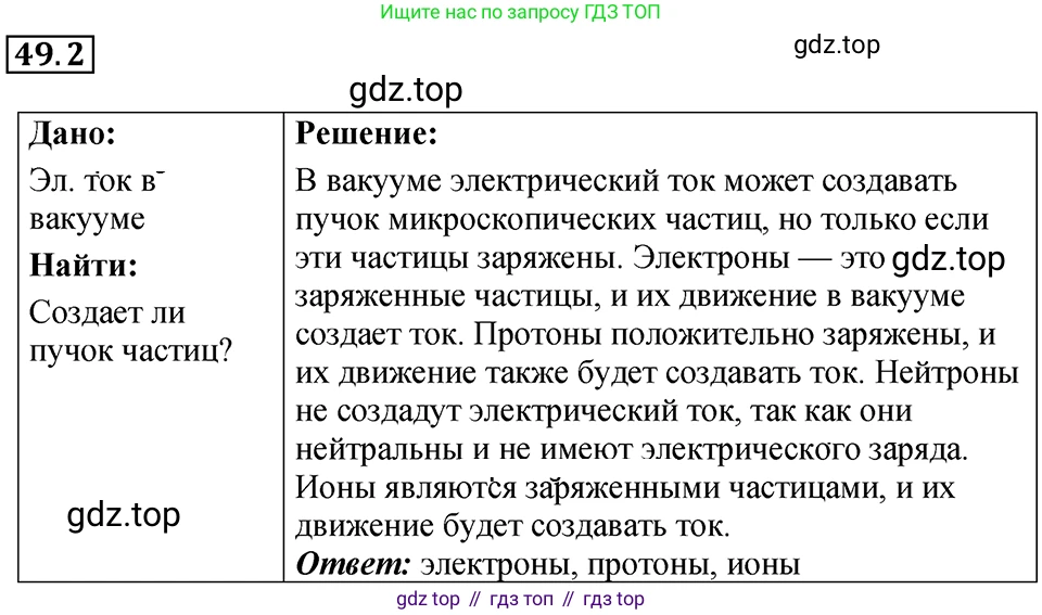 ГДЗ Физика, 7-9 класс Сборник задач, авторы: Лукашик Владимир Иванович, Иванова Елена Владимировна, издательство Просвещение, Москва, 2021, голубого цвета, страница 178, номер 49.2, Решение 4