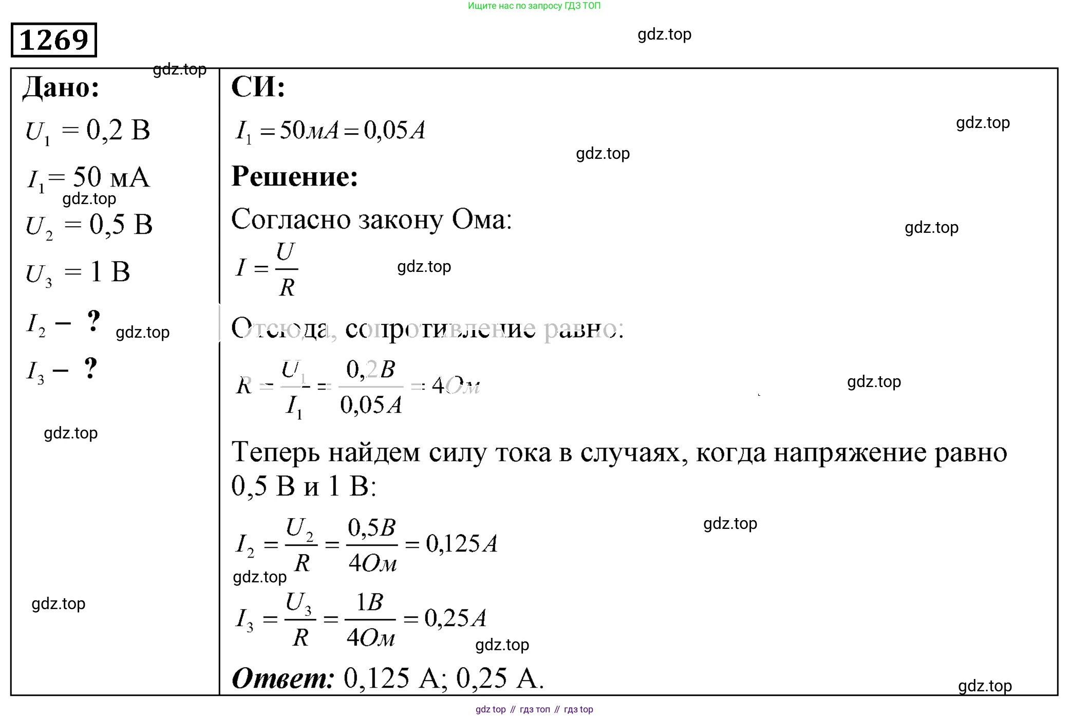 ГДЗ Физика, 7-9 класс Сборник задач, авторы: Лукашик Владимир Иванович, Иванова Елена Владимировна, издательство Просвещение, Москва, 2021, голубого цвета, страница 189, номер 53.28, Решение 4