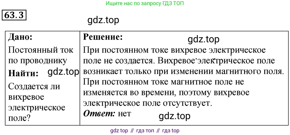 ГДЗ Физика, 7-9 класс Сборник задач, авторы: Лукашик Владимир Иванович, Иванова Елена Владимировна, издательство Просвещение, Москва, 2021, голубого цвета, страница 219, номер 63.3, Решение 4