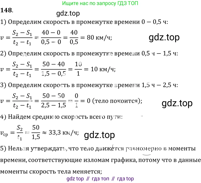 ГДЗ Физика, 7-9 класс Сборник задач, авторы: Лукашик Владимир Иванович, Иванова Елена Владимировна, издательство Просвещение, Москва, 2021, голубого цвета, страница 22, номер 7.41, Решение 6