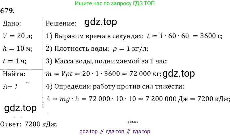 ГДЗ Физика, 7-9 класс Сборник задач, авторы: Лукашик Владимир Иванович, Иванова Елена Владимировна, издательство Просвещение, Москва, 2021, голубого цвета, страница 103, номер 28.19, Решение 6