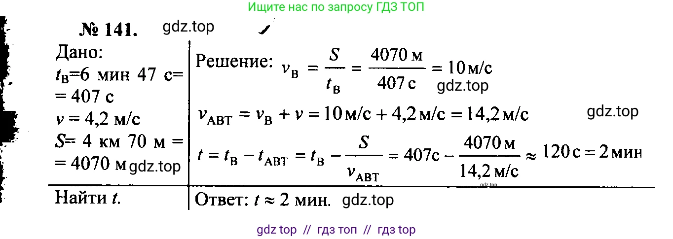 Физика, 7-9 класс Сборник задач, авторы: Лукашик Владимир Иванович, Иванова Елена Владимировна, издательство Просвещение, Москва, 2021, голубого цвета, страница 22, номер 7.35, Решение 2