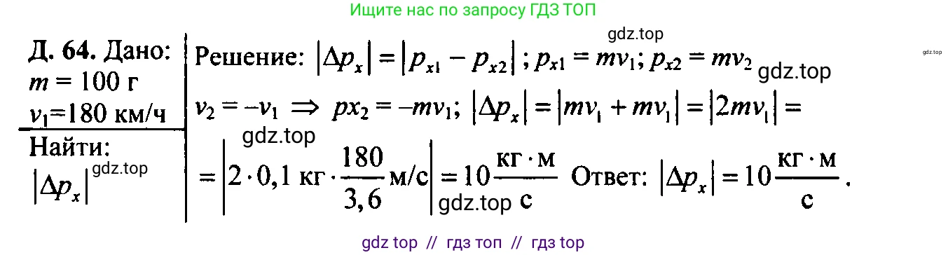 Физика, 7-9 класс Сборник задач, авторы: Лукашик Владимир Иванович, Иванова Елена Владимировна, издательство Просвещение, Москва, 2021, голубого цвета, страница 66, номер 19.17, Решение 2