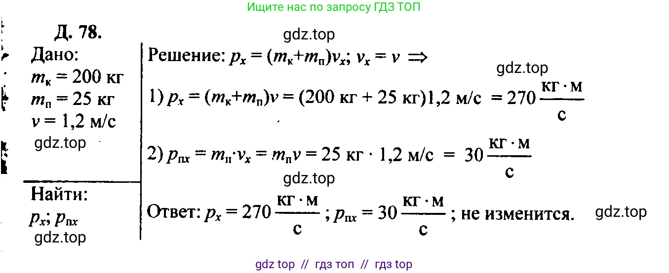 Физика, 7-9 класс Сборник задач, авторы: Лукашик Владимир Иванович, Иванова Елена Владимировна, издательство Просвещение, Москва, 2021, голубого цвета, страница 68, номер 19.35, Решение 2