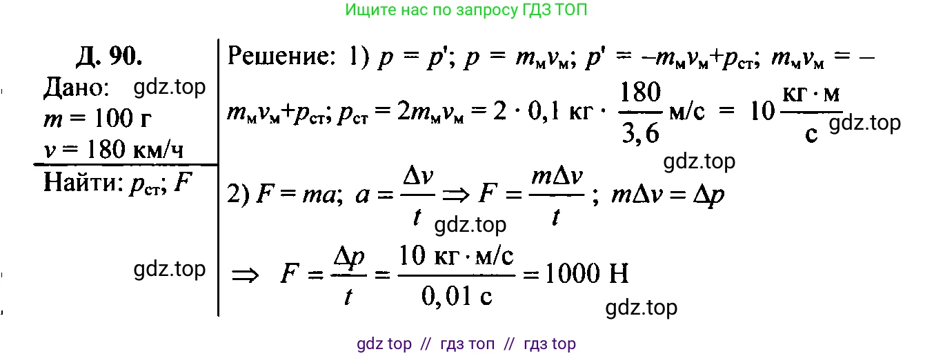 Физика, 7-9 класс Сборник задач, авторы: Лукашик Владимир Иванович, Иванова Елена Владимировна, издательство Просвещение, Москва, 2021, голубого цвета, страница 69, номер 19.46, Решение 2