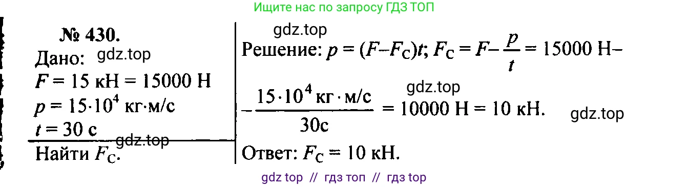 Физика, 7-9 класс Сборник задач, авторы: Лукашик Владимир Иванович, Иванова Елена Владимировна, издательство Просвещение, Москва, 2021, голубого цвета, страница 64, номер 19.5, Решение 2