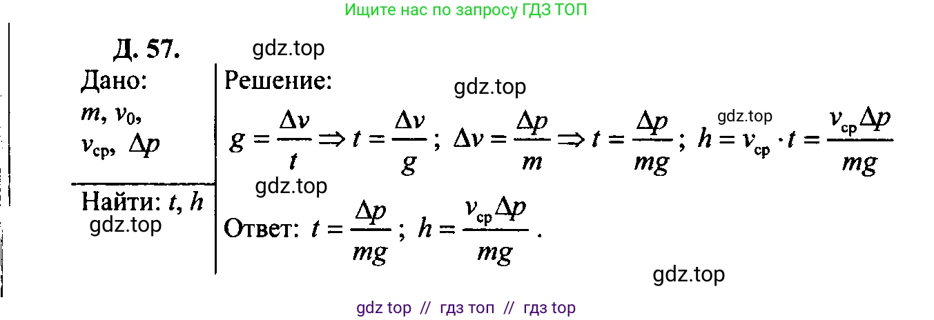 Физика, 7-9 класс Сборник задач, авторы: Лукашик Владимир Иванович, Иванова Елена Владимировна, издательство Просвещение, Москва, 2021, голубого цвета, страница 65, номер 19.9, Решение 2