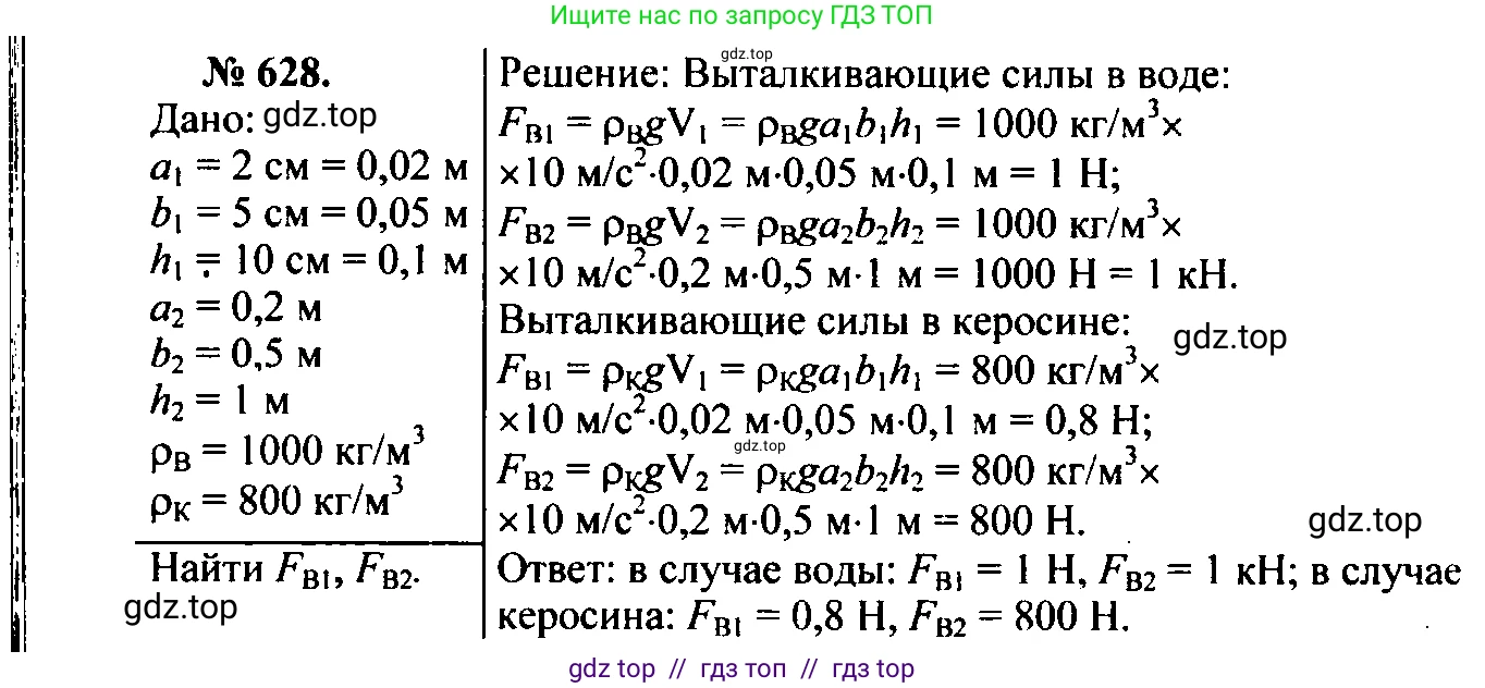 Физика, 7-9 класс Сборник задач, авторы: Лукашик Владимир Иванович, Иванова Елена Владимировна, издательство Просвещение, Москва, 2021, голубого цвета, страница 98, номер 27.33, Решение 2