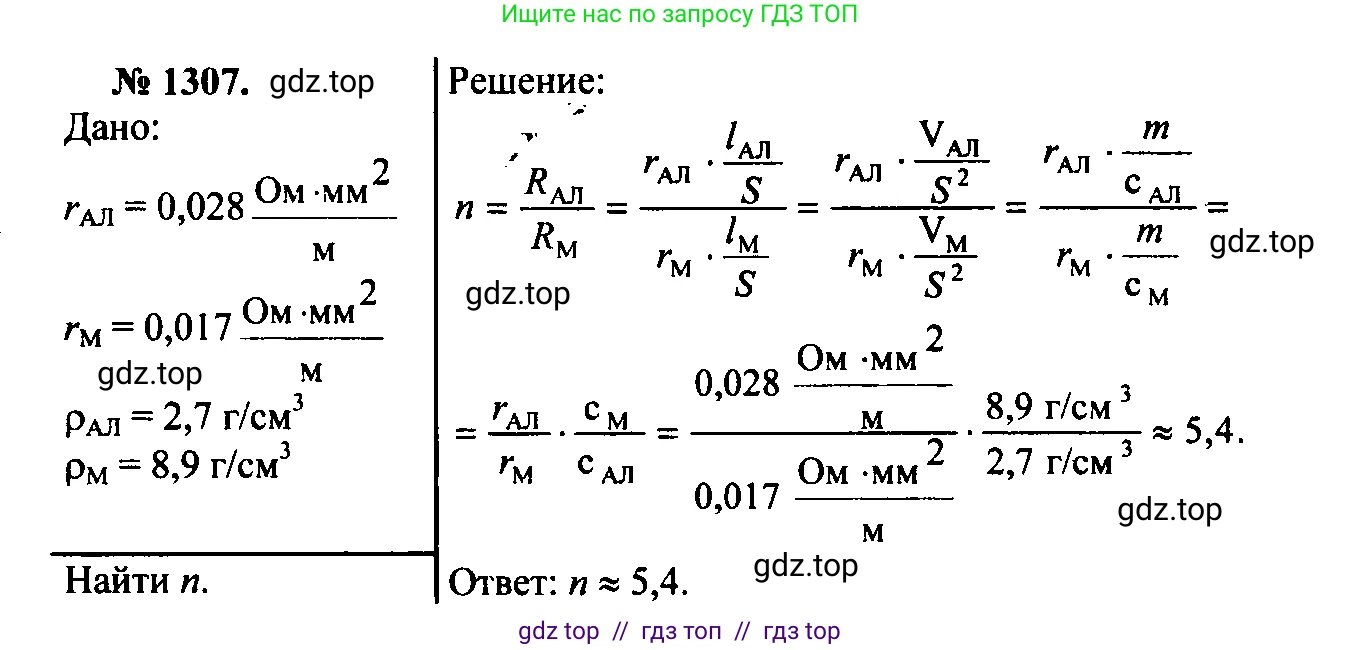 Физика, 7-9 класс Сборник задач, авторы: Лукашик Владимир Иванович, Иванова Елена Владимировна, издательство Просвещение, Москва, 2021, голубого цвета, страница 185, номер 52.14, Решение 2