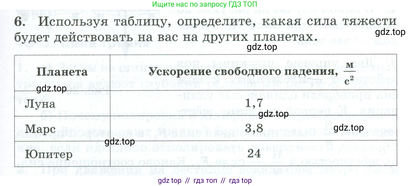 Физика, 7 класс Дидактические материалы, авторы: Марон Абрам Евсеевич, Марон Евгений Абрамович, издательство Просвещение, Москва, 2022, белого цвета, страница 19, номер 6, Условие