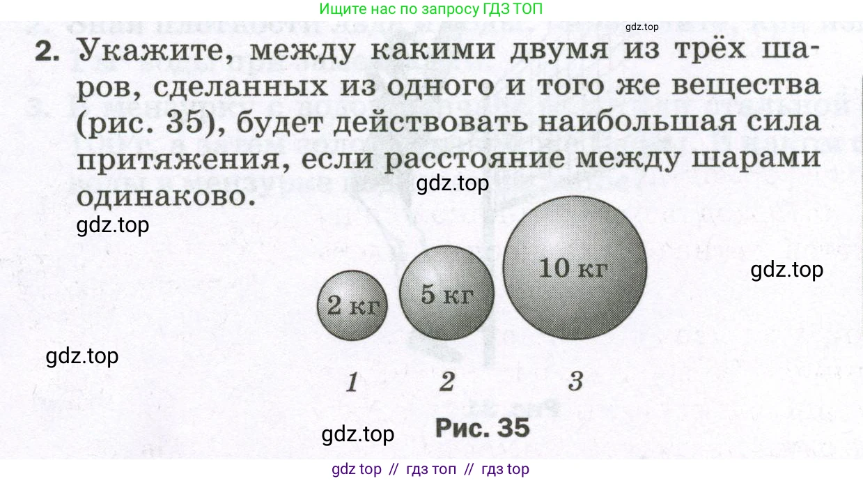 Физика, 7 класс Самостоятельные и контрольные работы, авторы: Марон Абрам Евсеевич, Марон Евгений Абрамович, издательство Просвещение, Москва, 2022, белого цвета, страница 30, номер 2, Условие