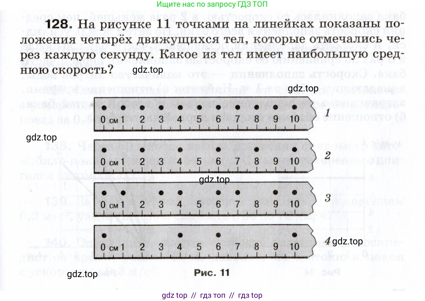 Физика, 7 класс Сборник вопросов и задач, авторы: Марон Абрам Евсеевич, Марон Евгений Абрамович, Позойский Семён Вениаминович, издательство Просвещение, Москва, 2022, белого цвета, страница 21, номер 128, Условие