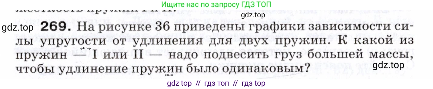 Физика, 7 класс Сборник вопросов и задач, авторы: Марон Абрам Евсеевич, Марон Евгений Абрамович, Позойский Семён Вениаминович, издательство Просвещение, Москва, 2022, белого цвета, страница 38, номер 269, Условие