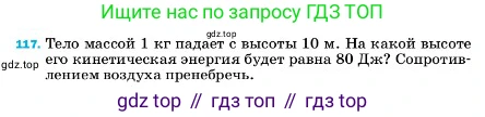 ГДЗ Физика, 7 класс Учебник, авторы: Пёрышкин И М, Иванов Александр Иванович, издательство Просвещение, Москва, 2023, белого цвета, страница 232, номер 117, Условие