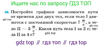 ГДЗ Физика, 7 класс Учебник, авторы: Пёрышкин И М, Иванов Александр Иванович, издательство Просвещение, Москва, 2023, белого цвета, страница 226, номер 38, Условие
