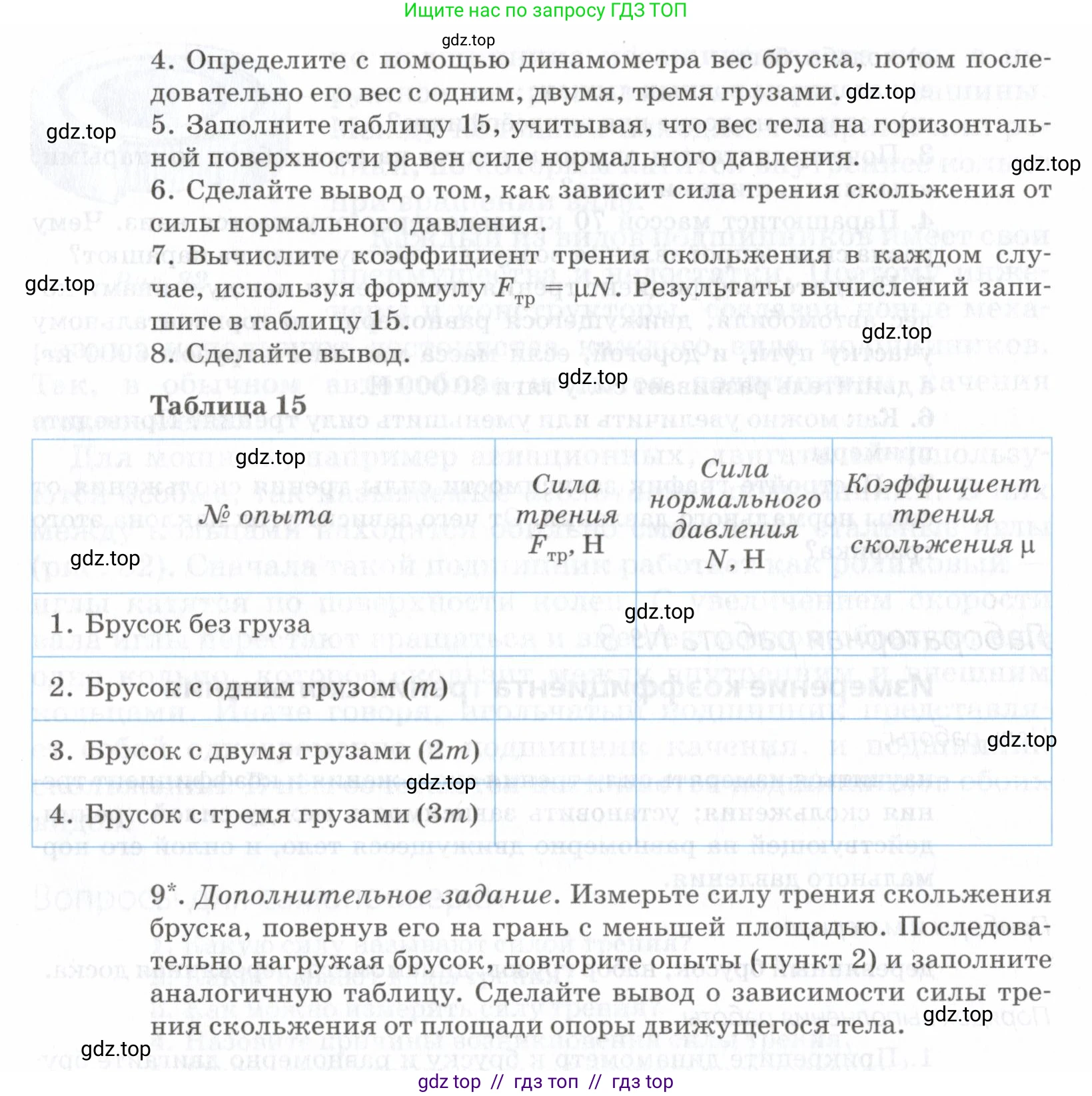 Физика, 7 класс Учебник, авторы: Пурышева Наталия Сергеевна, Важеевская Наталия Евгеньевна, издательство Просвещение, Москва, 2013, белого цвета, страница 99, Условие (продолжение 2)
