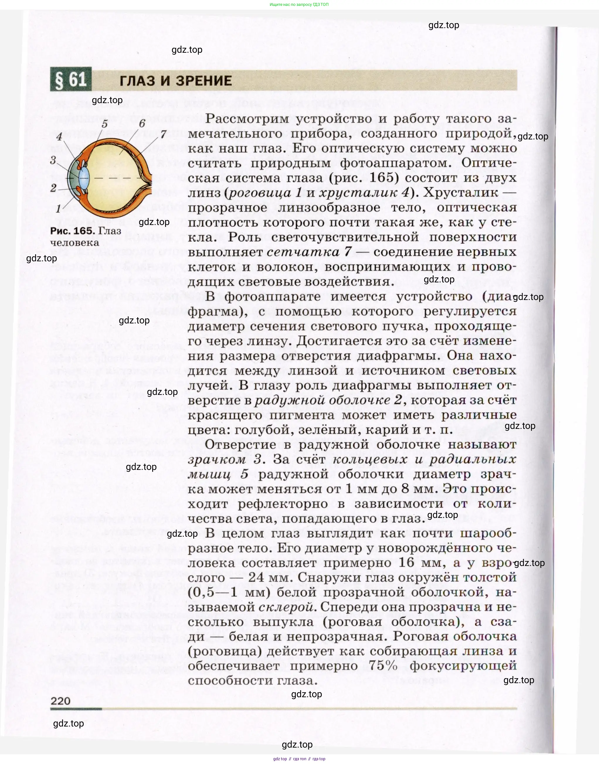 Физика, 8 класс Учебник, авторы: Пёрышкин И М, Иванов Александр Иванович, издательство Просвещение, Москва, 2021 - 2022, белого цвета, страница 220