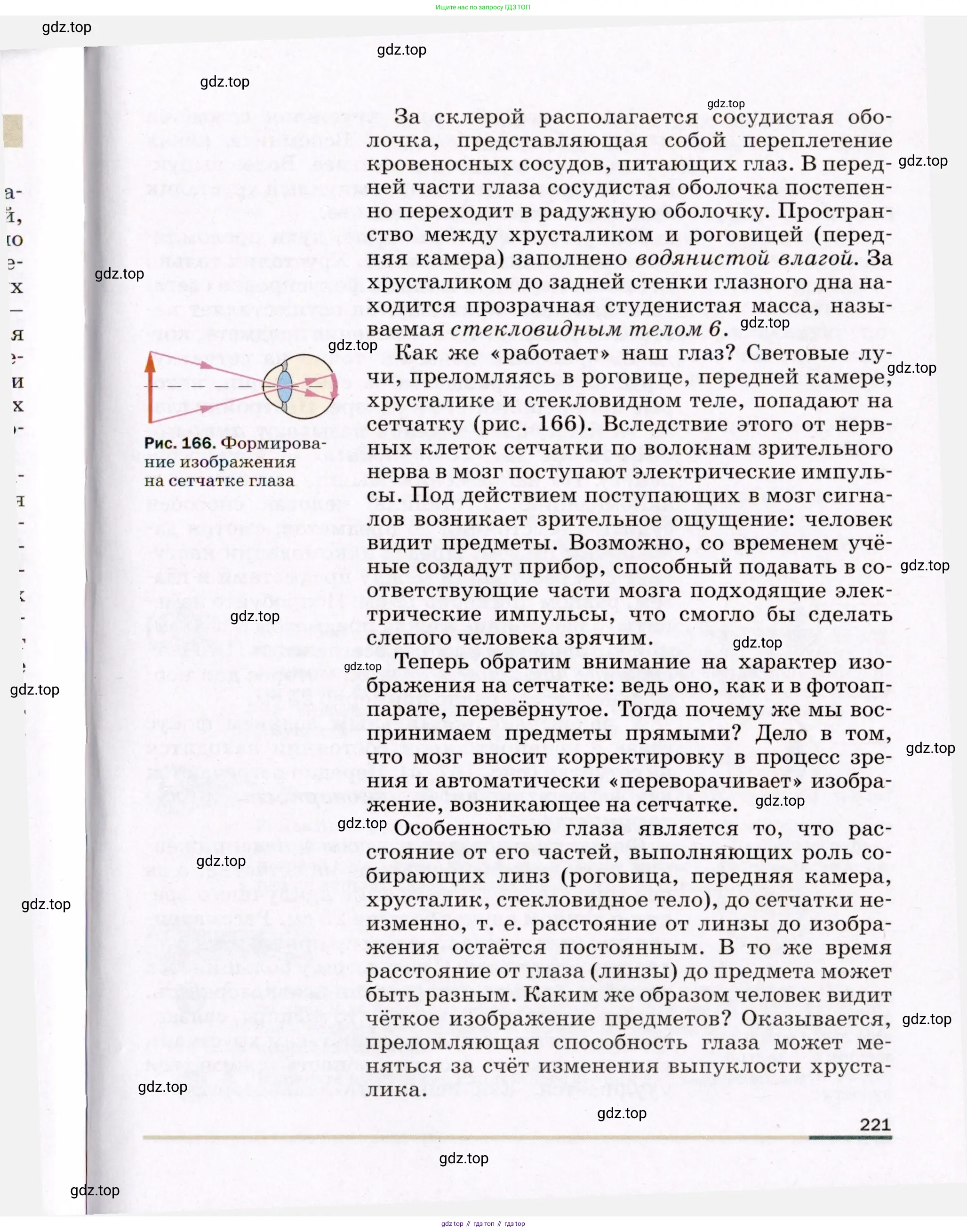 Физика, 8 класс Учебник, авторы: Пёрышкин И М, Иванов Александр Иванович, издательство Просвещение, Москва, 2021 - 2022, белого цвета, страница 221