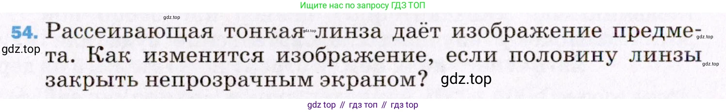 ГДЗ Физика, 8 класс Учебник, авторы: Пёрышкин И М, Иванов Александр Иванович, издательство Просвещение, Москва, 2021 - 2022, белого цвета, страница 246, номер 54, Условие