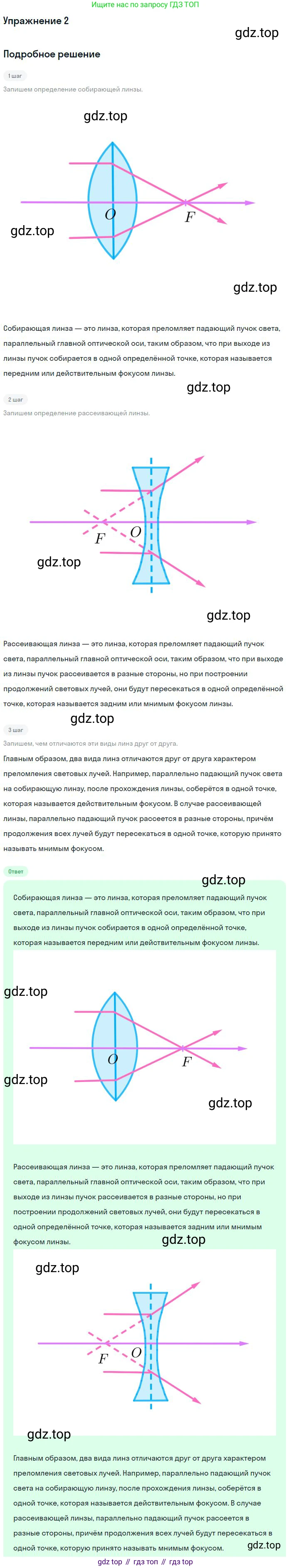ГДЗ Физика, 8 класс Учебник, авторы: Пёрышкин И М, Иванов Александр Иванович, издательство Просвещение, Москва, 2021 - 2022, белого цвета, страница 215, номер 2, Решение