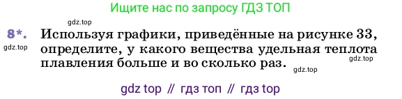 ГДЗ Физика, 8 класс Учебник, автор: Пёрышкин И М, издательство Просвещение, Москва, 2023, белого цвета, страница 65, номер 8, Условие