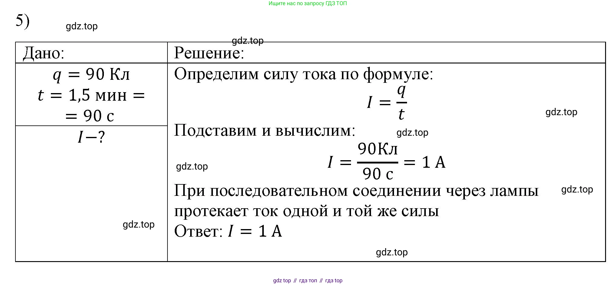 ГДЗ Физика, 8 класс Учебник, автор: Пёрышкин И М, издательство Просвещение, Москва, 2023, белого цвета, страница 143, номер 5, Решение 1