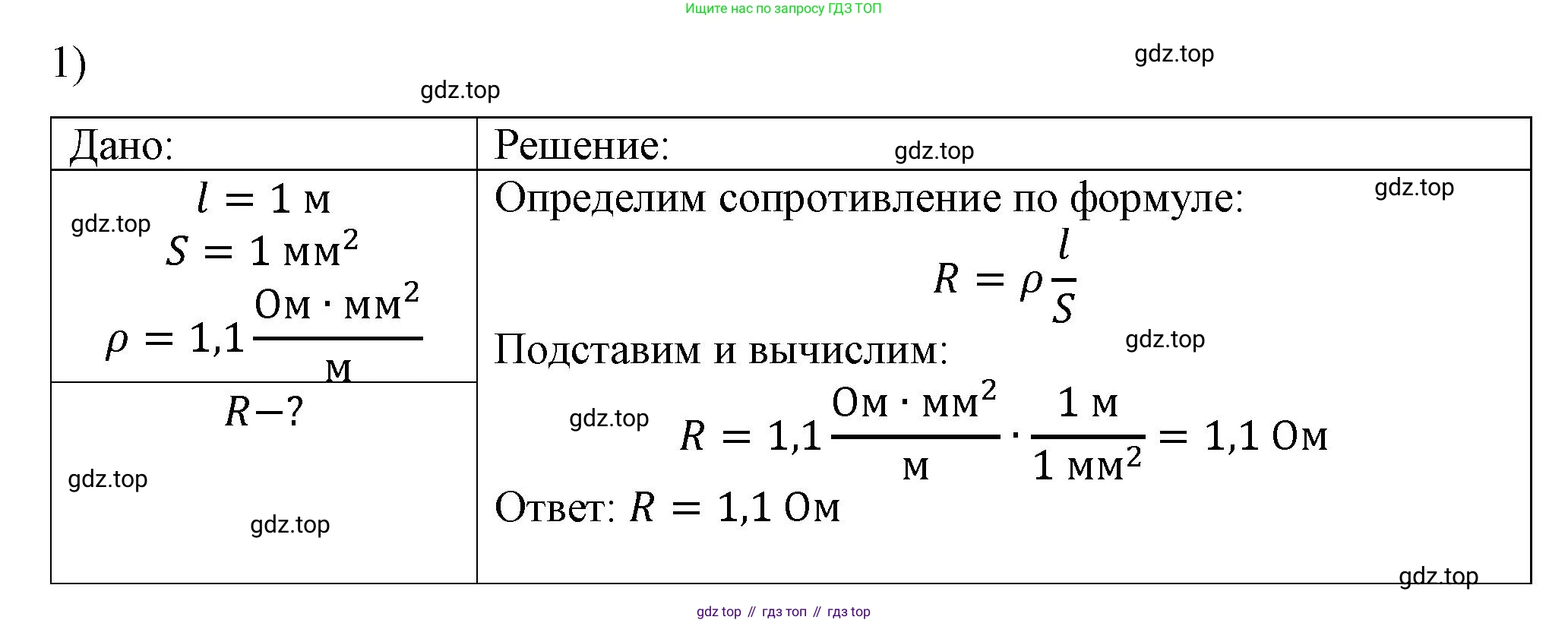 ГДЗ Физика, 8 класс Учебник, автор: Пёрышкин И М, издательство Просвещение, Москва, 2023, белого цвета, страница 155, номер 1, Решение 1