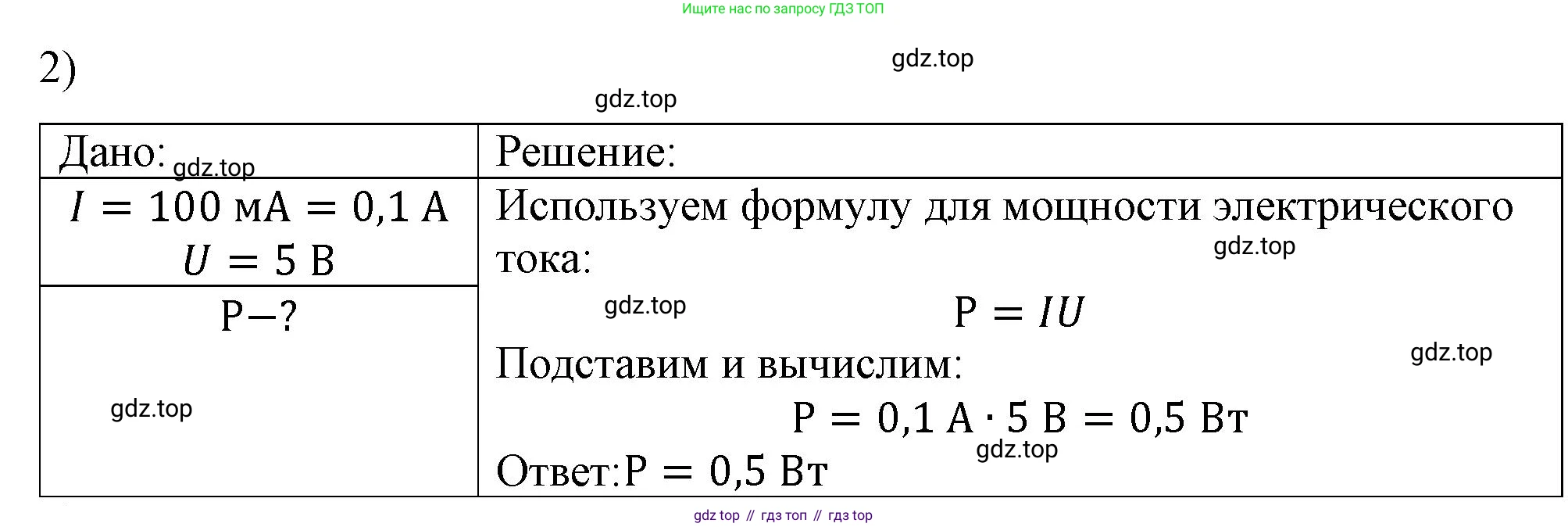 ГДЗ Физика, 8 класс Учебник, автор: Пёрышкин И М, издательство Просвещение, Москва, 2023, белого цвета, страница 171, номер 2, Решение 1