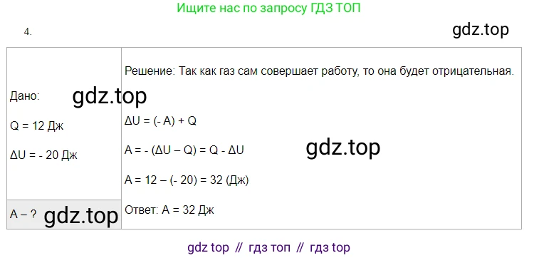 ГДЗ Физика, 8 класс Учебник, автор: Пёрышкин И М, издательство Просвещение, Москва, 2023, белого цвета, страница 54, номер 4, Решение 3