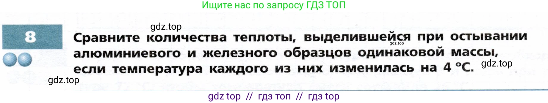 Физика, 8 класс Тетрадь-тренажёр, авторы: Артеменков Денис Александрович, Белага Виктория Владимировна, Воронцова Наталия Игоревна, Жумаев Владислав Викторович, Ломаченков Иван Алексеевич, Панебратцев Юрий Анатольевич, издательство Просвещение, Москва, 2024, бирюзового цвета, страница 15, номер 8, Условие