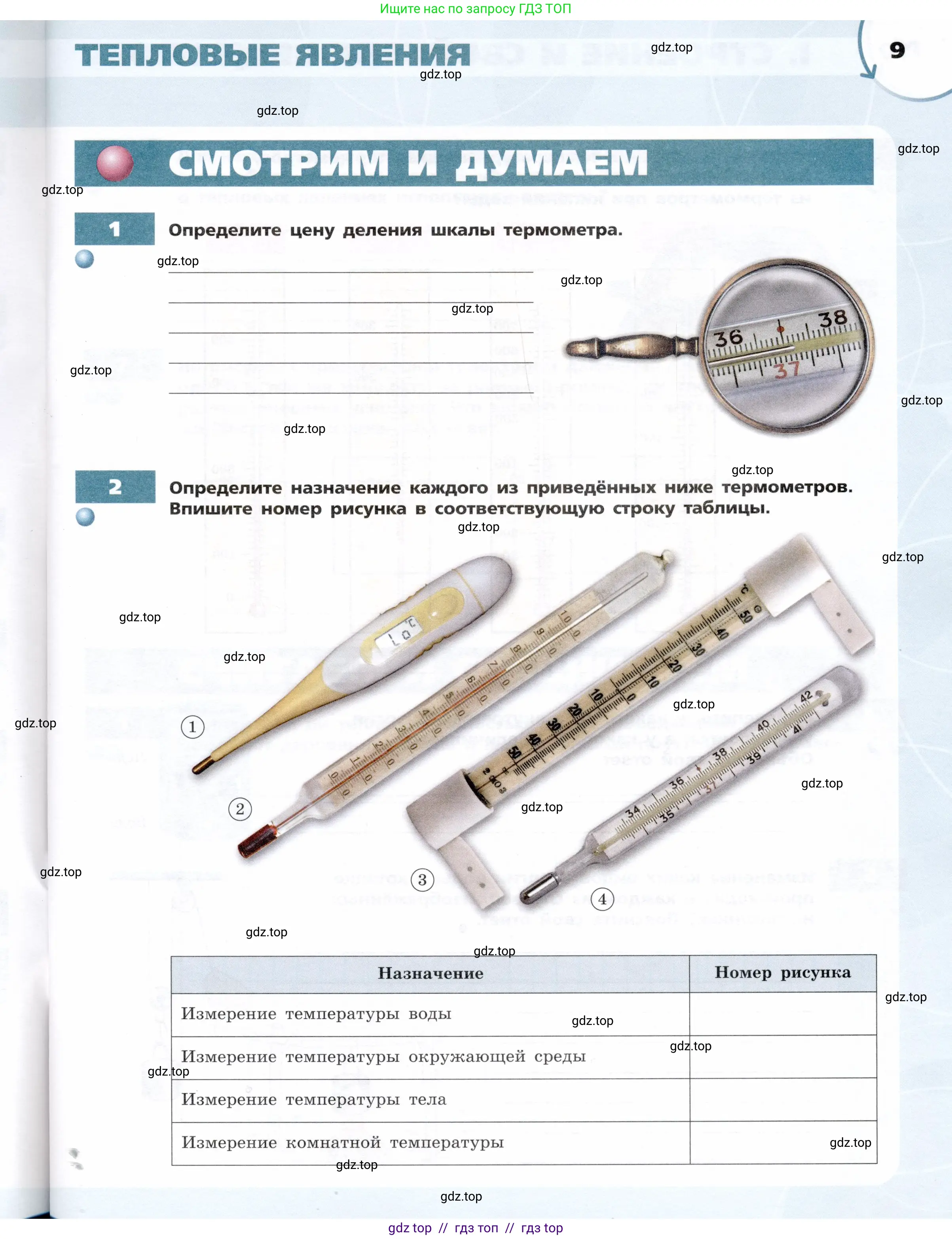 Физика, 8 класс Тетрадь-тренажёр, авторы: Артеменков Денис Александрович, Белага Виктория Владимировна, Воронцова Наталия Игоревна, Жумаев Владислав Викторович, Ломаченков Иван Алексеевич, Панебратцев Юрий Анатольевич, издательство Просвещение, Москва, 2024, бирюзового цвета, страница 9