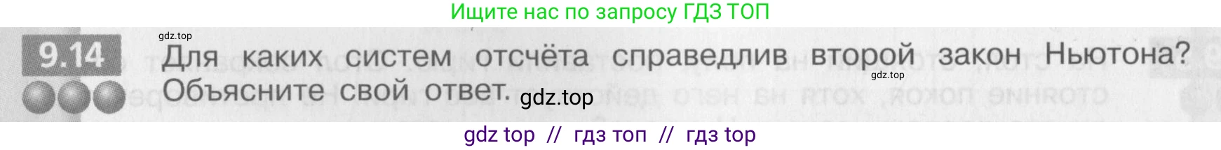 Физика, 8 класс Задачник, авторы: Артеменков Денис Александрович, Ломаченков Иван Алексеевич, Панебратцев Юрий Анатольевич, издательство Просвещение, Москва, 2010, страница 48, номер 9.14, Условие