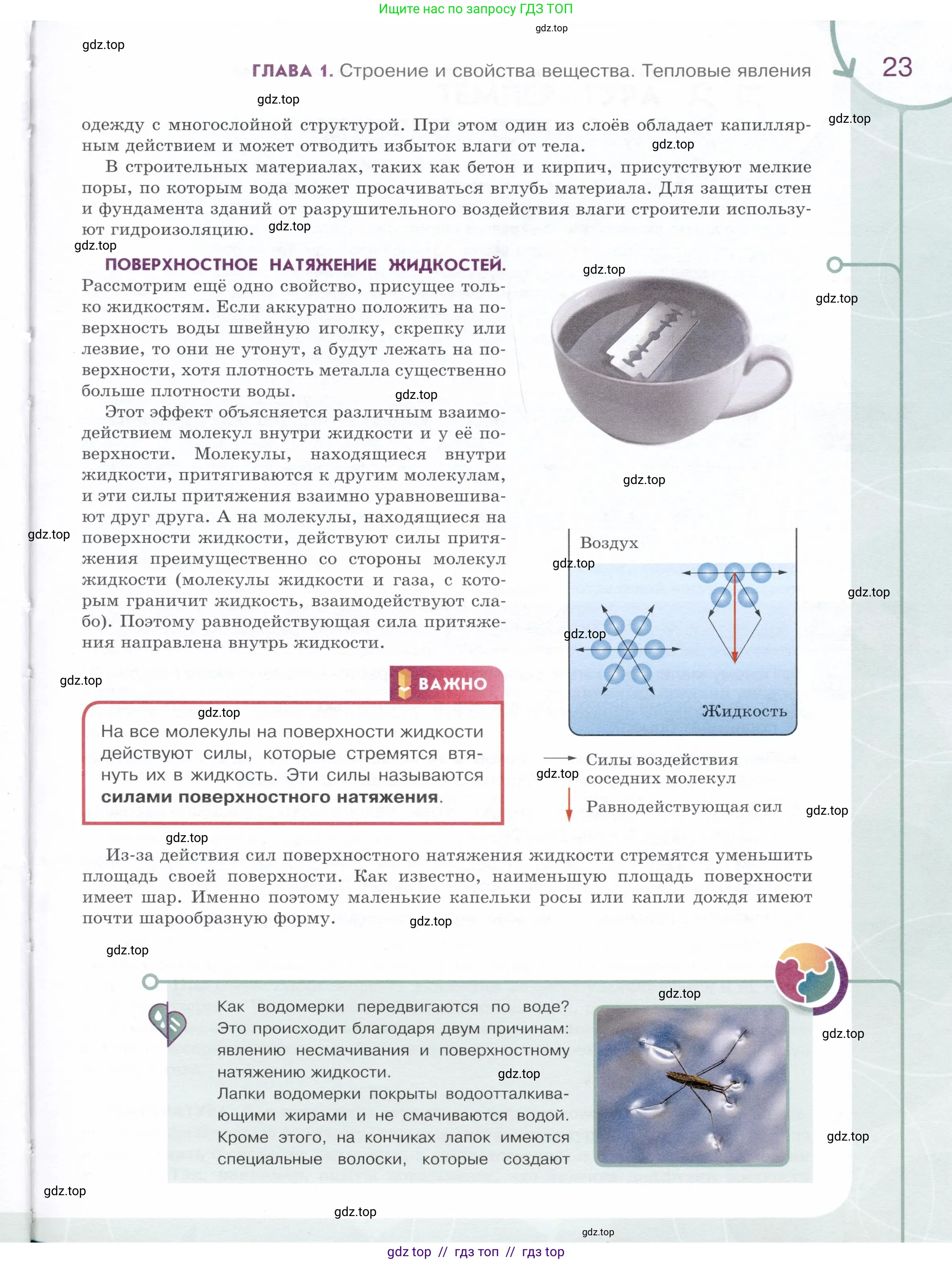 Физика, 8 класс Учебник, авторы: Белага Виктория Владимировна, Воронцова Наталия Игоревна, Ломаченков Иван Алексеевич, Панебратцев Юрий Анатольевич, издательство Просвещение, Москва, 2024, бирюзового цвета, страница 23