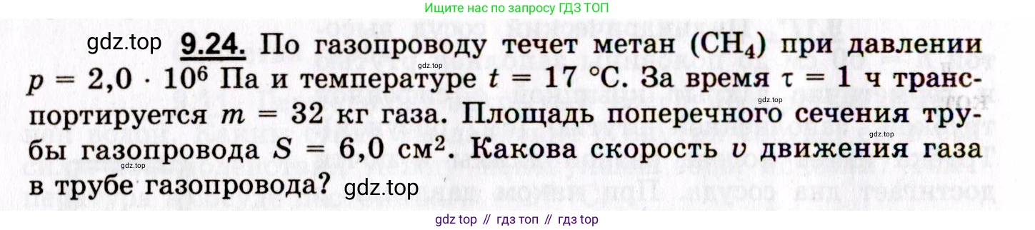 ГДЗ Физика, 8-11 класс Учебник, задачник, авторы: Гельфгат Илья Маркович, Генденштейн Лев Элевич, Кирик Леонид Анатольевич, издательство Илекса, Москва, 2005, страница 52, номер 9.24, Условие