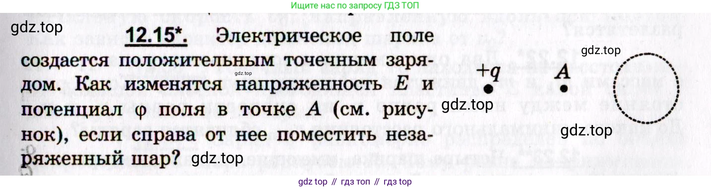 ГДЗ Физика, 8-11 класс Учебник, задачник, авторы: Гельфгат Илья Маркович, Генденштейн Лев Элевич, Кирик Леонид Анатольевич, издательство Илекса, Москва, 2005, страница 69, номер 12.15, Условие
