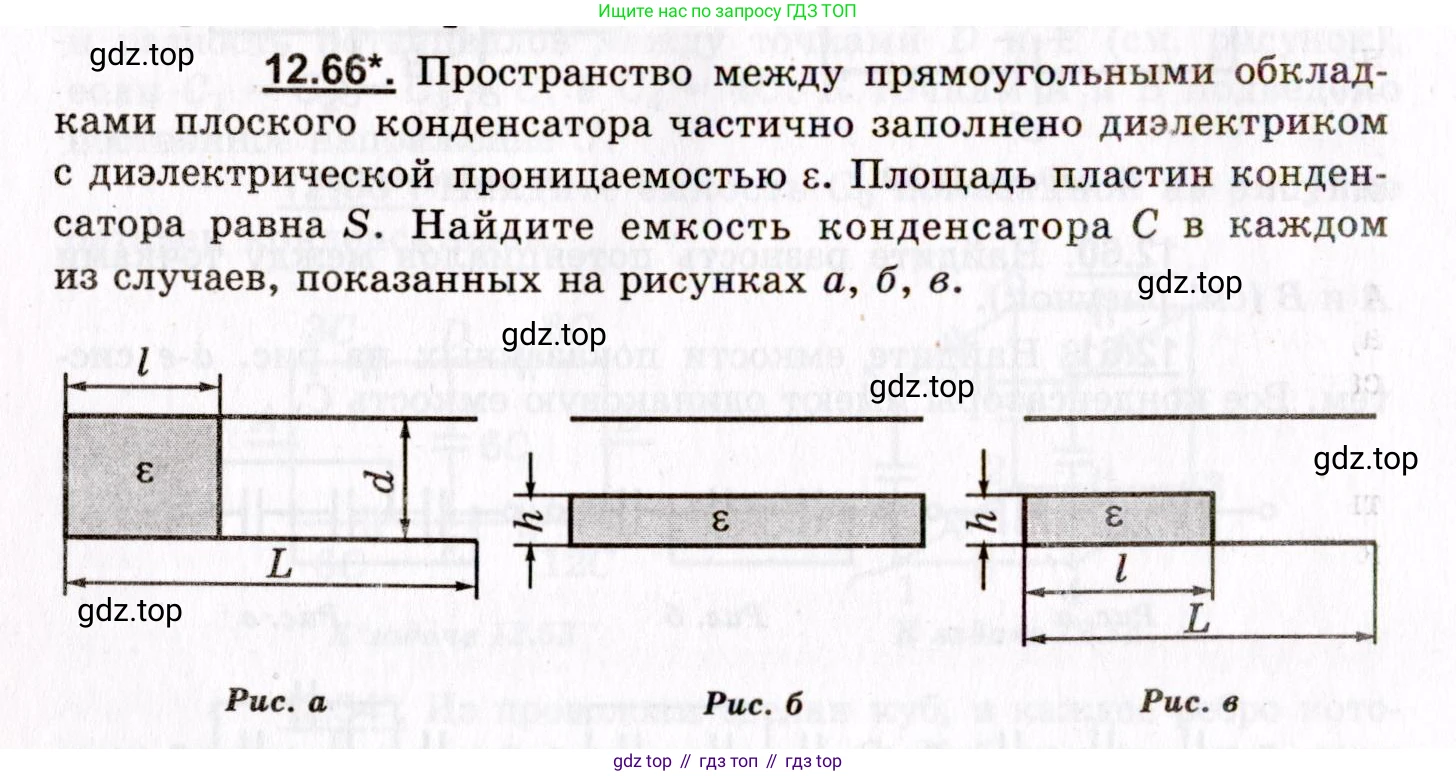 ГДЗ Физика, 8-11 класс Учебник, задачник, авторы: Гельфгат Илья Маркович, Генденштейн Лев Элевич, Кирик Леонид Анатольевич, издательство Илекса, Москва, 2005, страница 76, номер 12.66, Условие