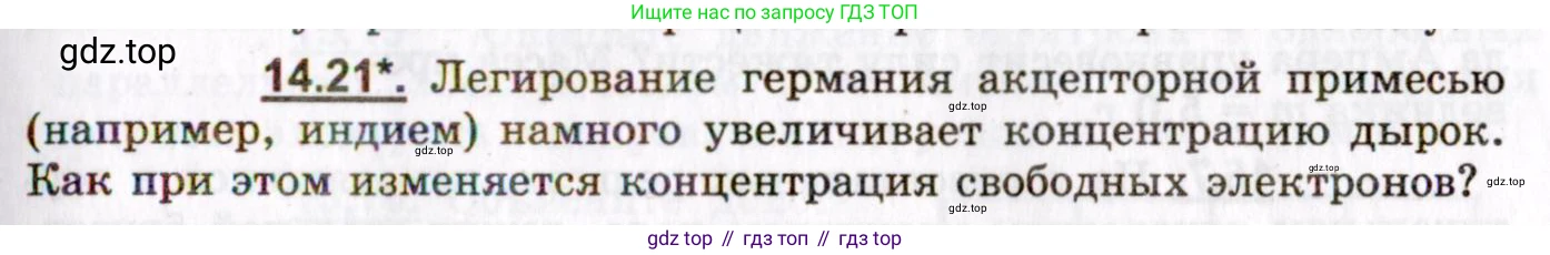 ГДЗ Физика, 8-11 класс Учебник, задачник, авторы: Гельфгат Илья Маркович, Генденштейн Лев Элевич, Кирик Леонид Анатольевич, издательство Илекса, Москва, 2005, страница 95, номер 14.21, Условие