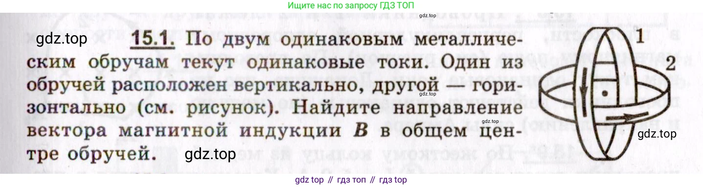 ГДЗ Физика, 8-11 класс Учебник, задачник, авторы: Гельфгат Илья Маркович, Генденштейн Лев Элевич, Кирик Леонид Анатольевич, издательство Илекса, Москва, 2005, страница 95, номер 15.1, Условие