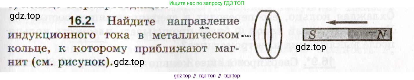 ГДЗ Физика, 8-11 класс Учебник, задачник, авторы: Гельфгат Илья Маркович, Генденштейн Лев Элевич, Кирик Леонид Анатольевич, издательство Илекса, Москва, 2005, страница 99, номер 16.2, Условие