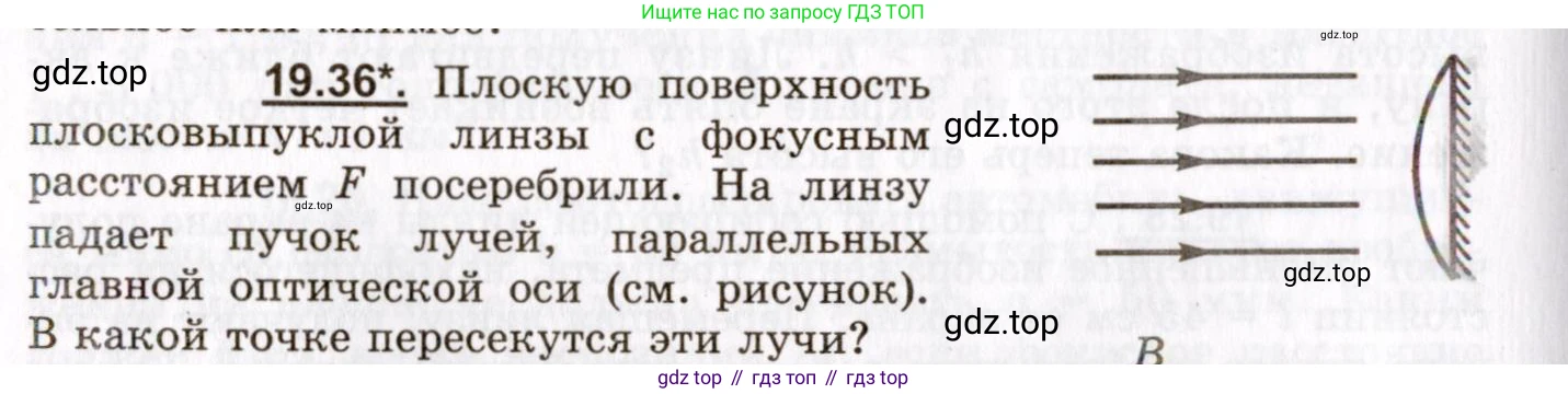 ГДЗ Физика, 8-11 класс Учебник, задачник, авторы: Гельфгат Илья Маркович, Генденштейн Лев Элевич, Кирик Леонид Анатольевич, издательство Илекса, Москва, 2005, страница 120, номер 19.36, Условие