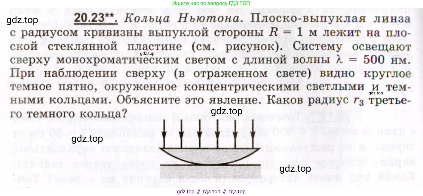 ГДЗ Физика, 8-11 класс Учебник, задачник, авторы: Гельфгат Илья Маркович, Генденштейн Лев Элевич, Кирик Леонид Анатольевич, издательство Илекса, Москва, 2005, страница 126, номер 20.23, Условие