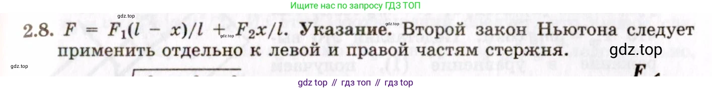 ГДЗ Физика, 8-11 класс Учебник, задачник, авторы: Гельфгат Илья Маркович, Генденштейн Лев Элевич, Кирик Леонид Анатольевич, издательство Илекса, Москва, 2005, страница 15, номер 2.8, Решение