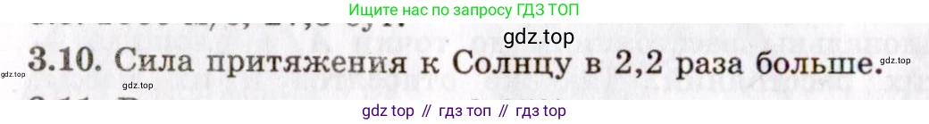 ГДЗ Физика, 8-11 класс Учебник, задачник, авторы: Гельфгат Илья Маркович, Генденштейн Лев Элевич, Кирик Леонид Анатольевич, издательство Илекса, Москва, 2005, страница 19, номер 3.10, Решение