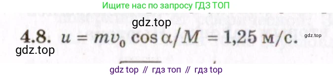 ГДЗ Физика, 8-11 класс Учебник, задачник, авторы: Гельфгат Илья Маркович, Генденштейн Лев Элевич, Кирик Леонид Анатольевич, издательство Илекса, Москва, 2005, страница 21, номер 4.8, Решение